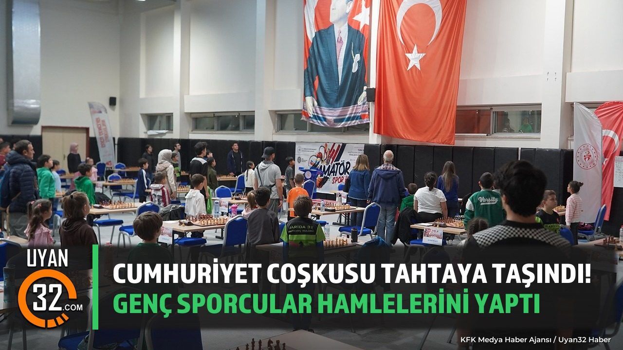 CUMHURİYET COŞKUSU TAHTAYA TAŞINDI!