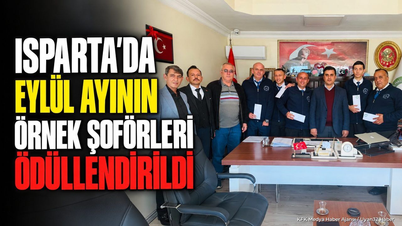 AYIN ÖRNEK ŞOFÖRLERİ ÖDÜLLENDİRİLDİ