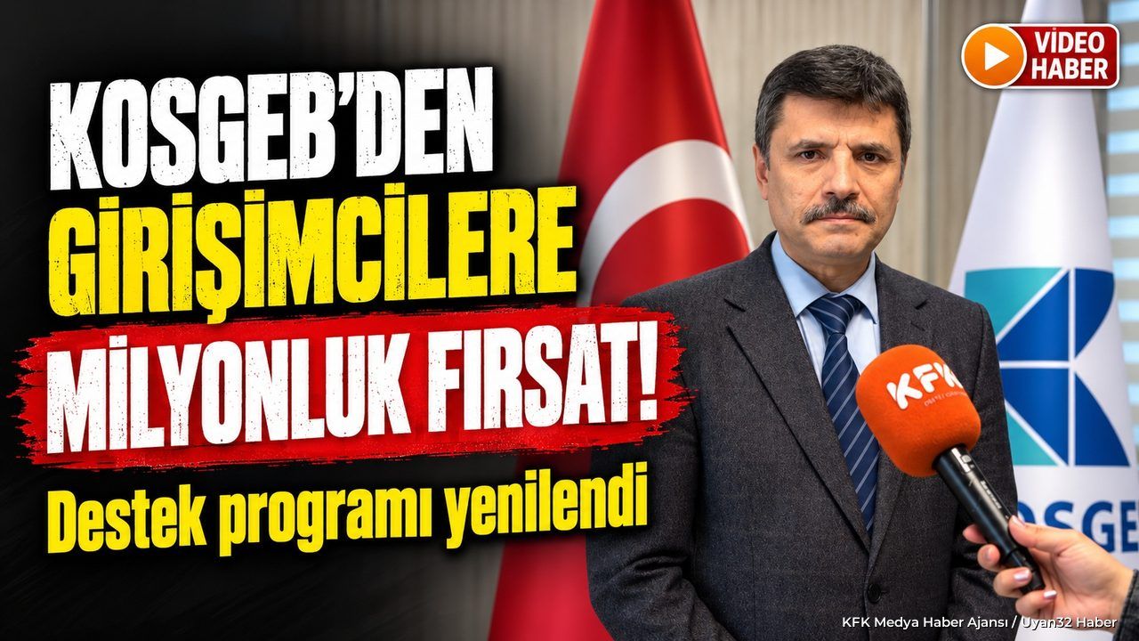 KOSGEB'DEN YENİ DESTEK