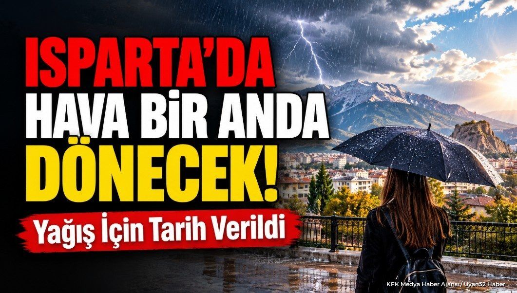 Yağış İçin Tarih Verildi
