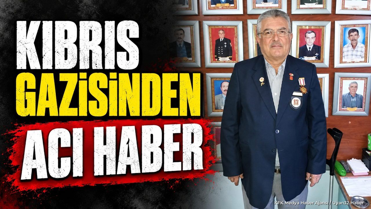 KIBRIS GAZİSİNDEN ACI HABER!