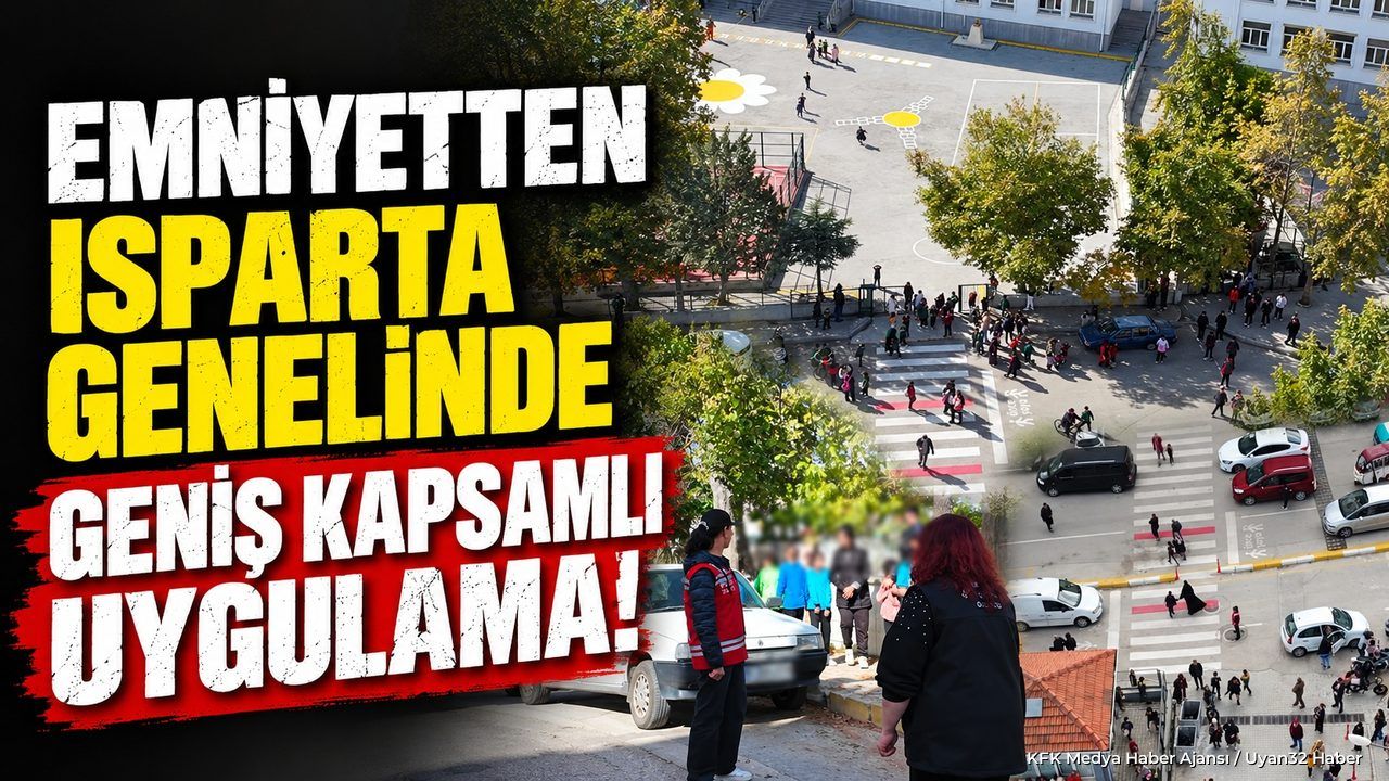 ISPARTA'DA DENETİM SÜRÜYOR