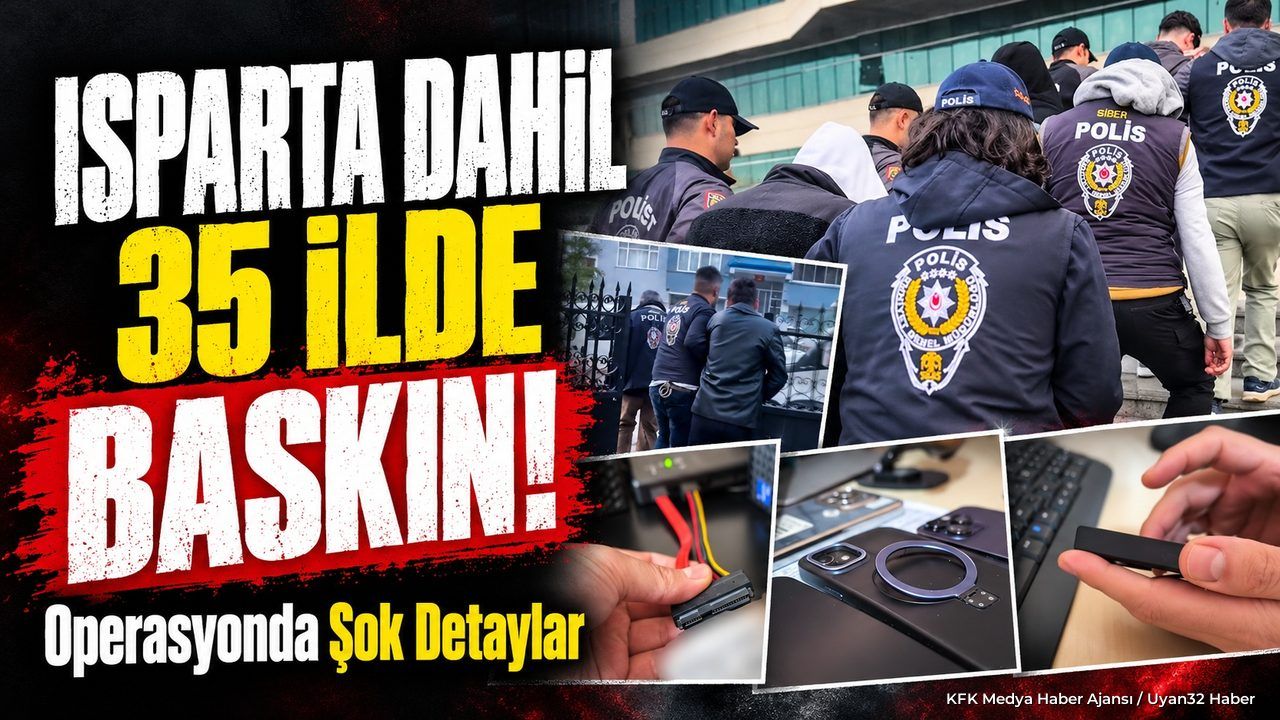 ISPARTA'DA DEV OPERASYON