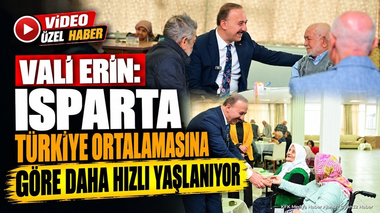 ISPARTA'DA NÜFUS ALARMI VERİLDİ!