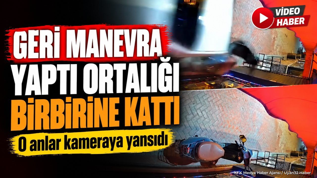 KAFELER CADDESİ'NDE ÇARPIP KAÇTI!