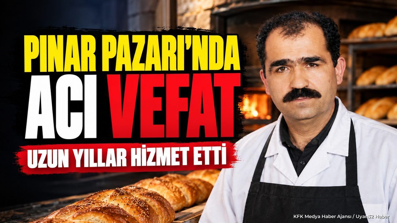 PINAR PAZARI'NDA ACI VEFAT