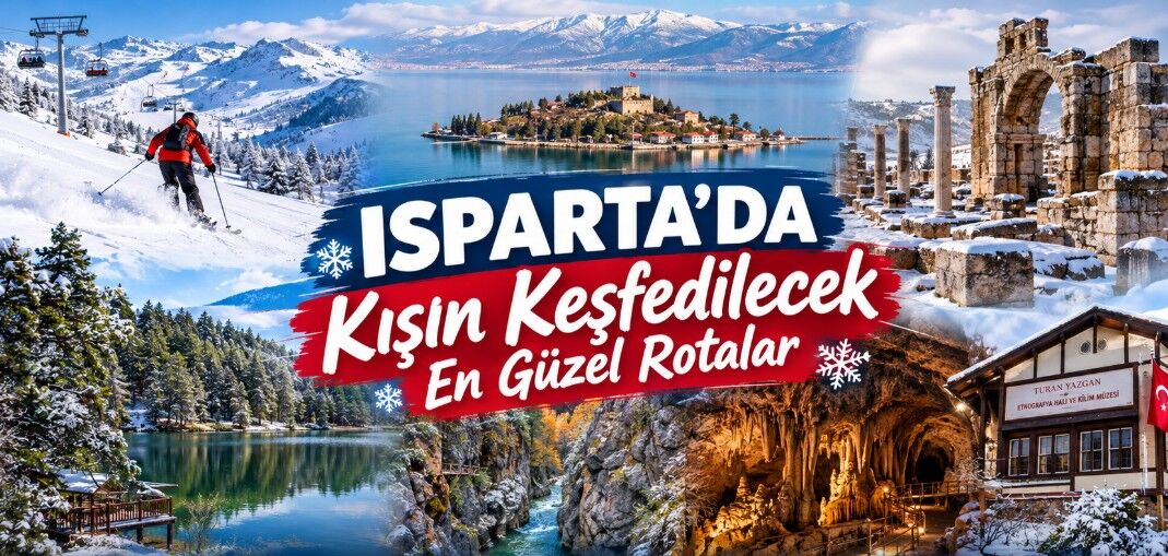 Isparta’nın Kış Güzellikleri: Görülmesi Gereken 9 Özel Yer