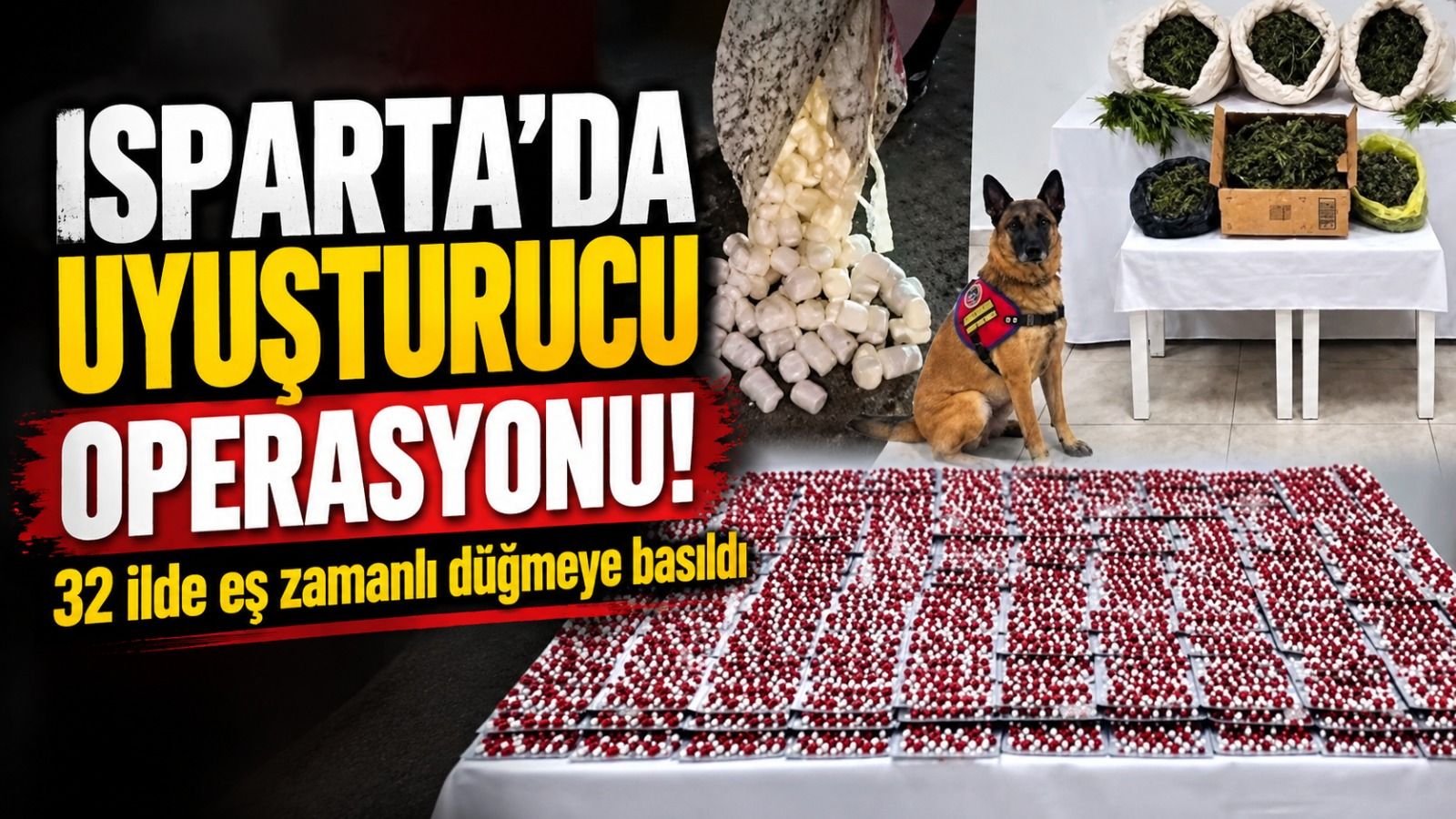32 İLDE DEV OPERASYON!
