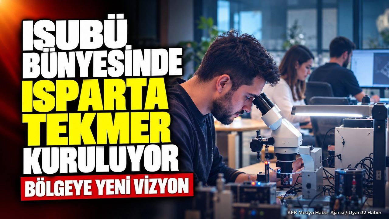 ISUBÜ Bünyesinde Isparta TEKMER Kuruluyor: Bölgeye Yeni Vizyon