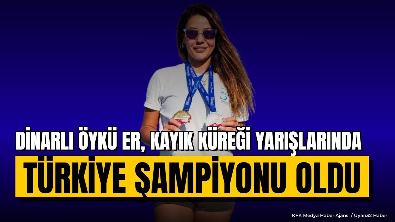 Kayık Küreğinde Türkiye Şampiyonluğu: Öykü Er Zirveye Çıktı