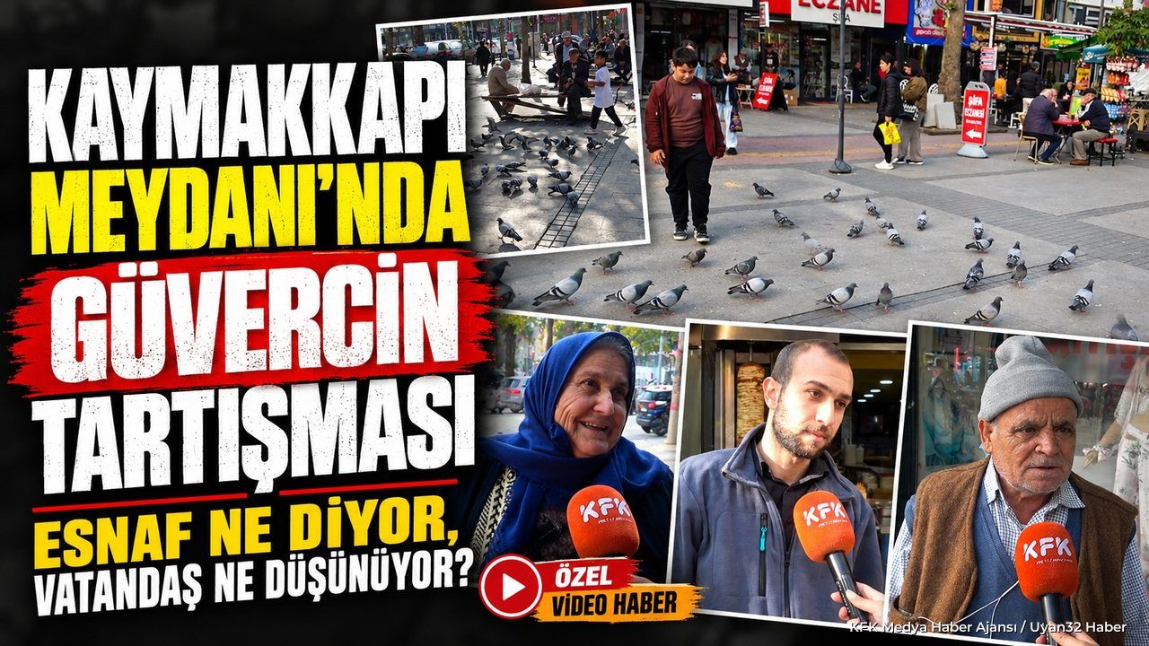 KAYMAKKAPI'DA GÜVERCİN KRİZİ!