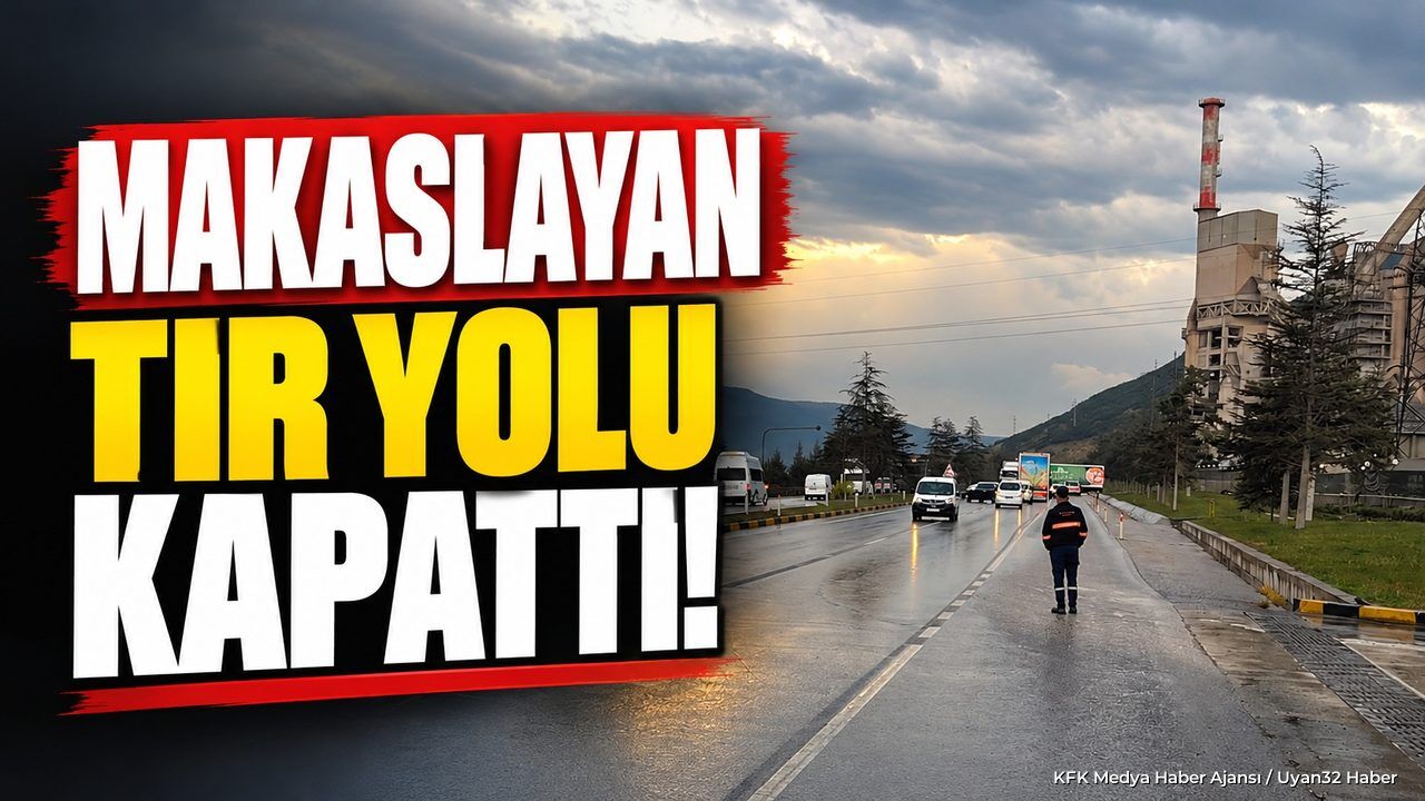 GÖNEN YOLUNDA KAZA!