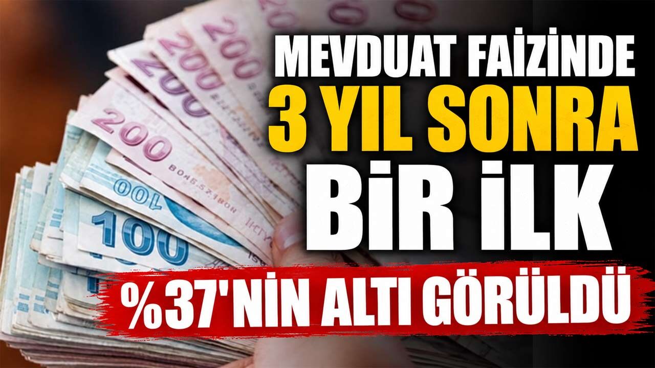 Paradan para kazanma dönemi bitiyor mu? Mevduat faizinde 2023’ten bu yana bir ilk