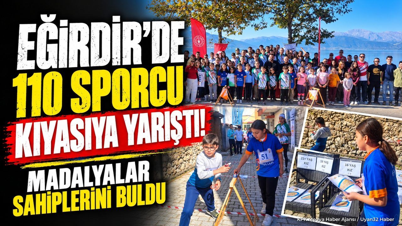 EĞİRDİR'DE ORYANTİRİNG HEYECANI