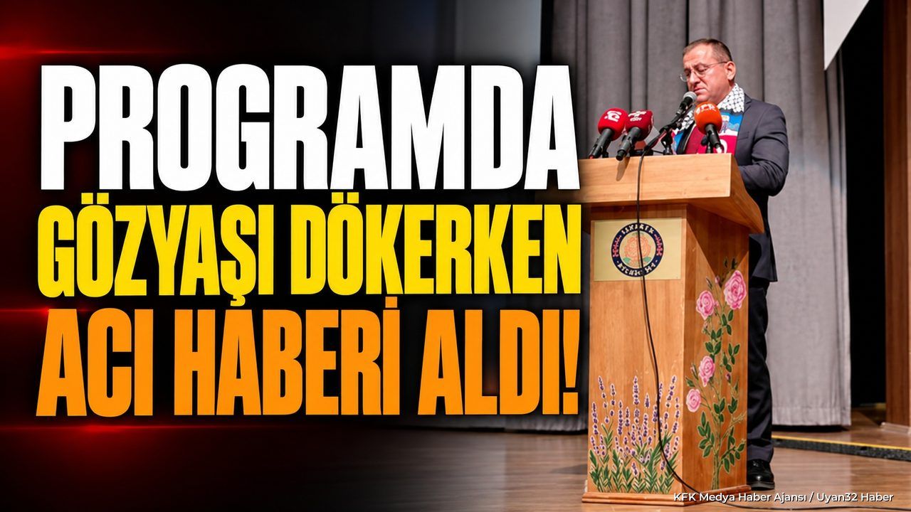 PROGRAMDA ACI HABERİ ALDI