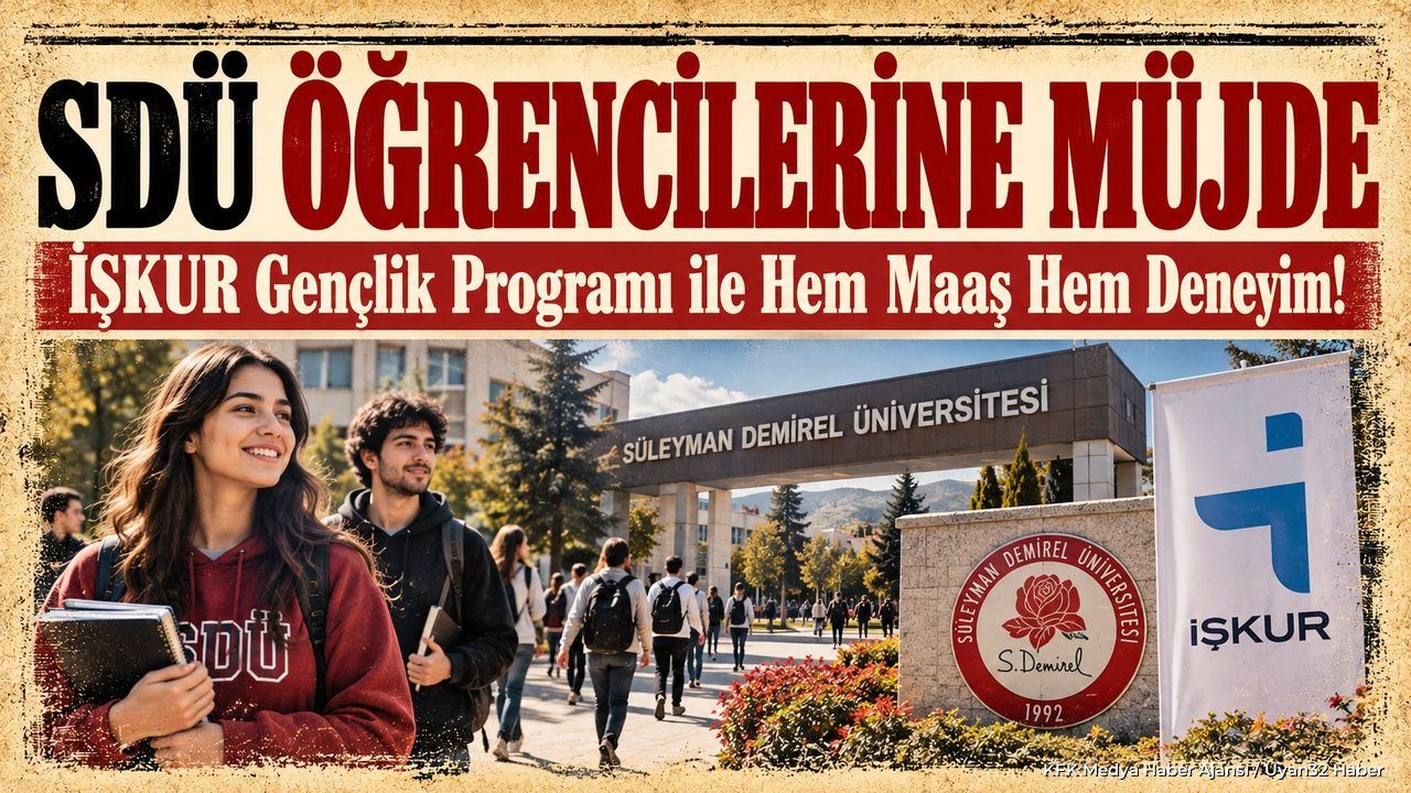 SDÜ'de 1259 Öğrenciye İŞKUR Desteği: Başvurular Başlıyor