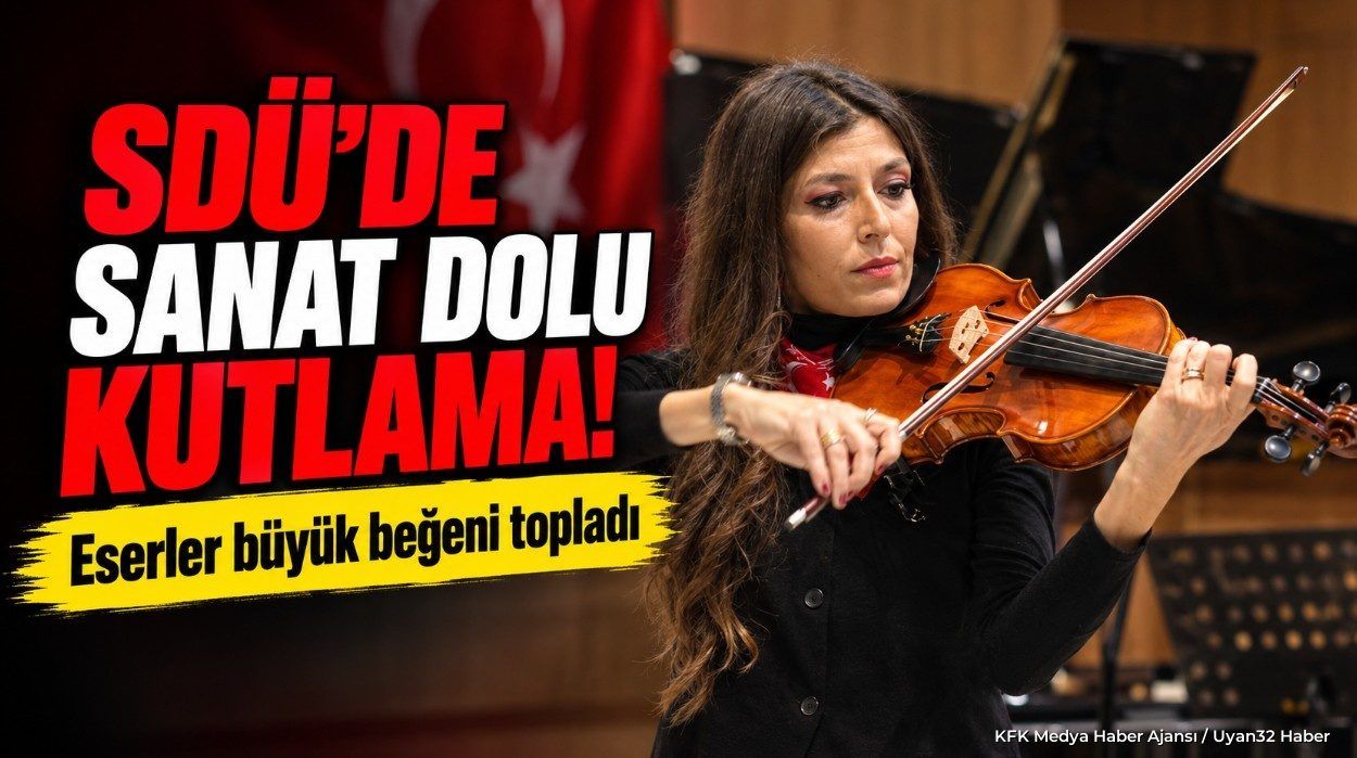 SDÜ'DE SANAT DOLU KUTLAMA!