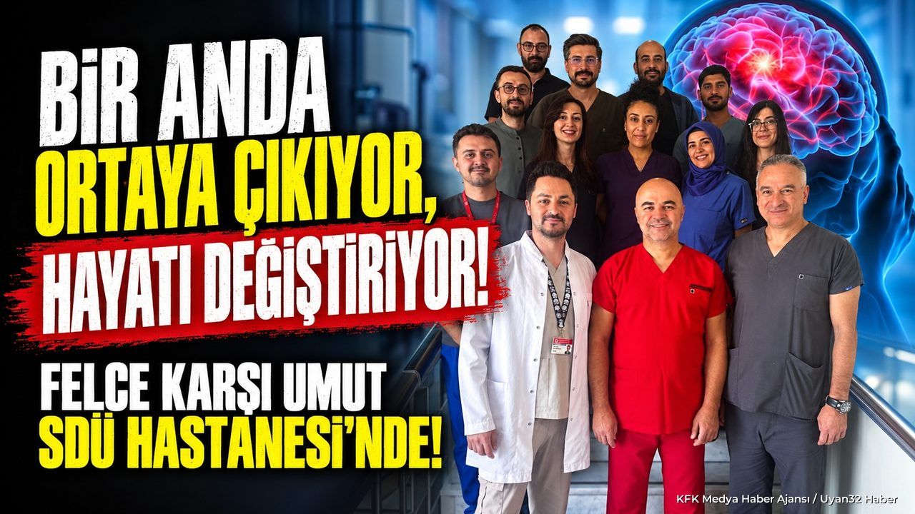 SDÜ'DE İNME TEDAVİSİ!