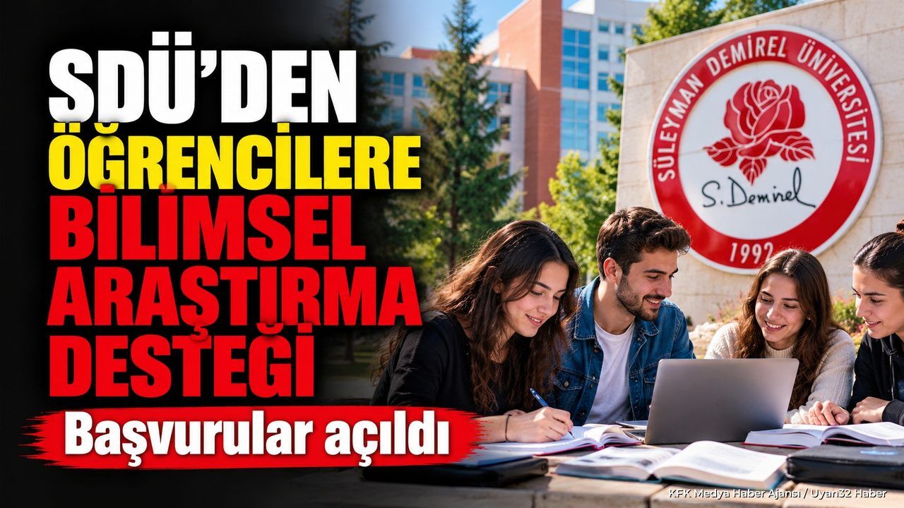 SDÜ'DEN ÖĞRENCİLERE 10 BİN TL!