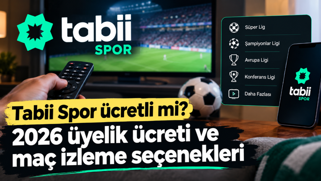 Tabii Spor ücretli mi? 2026 üyelik ücreti ve maç izleme seçenekleri