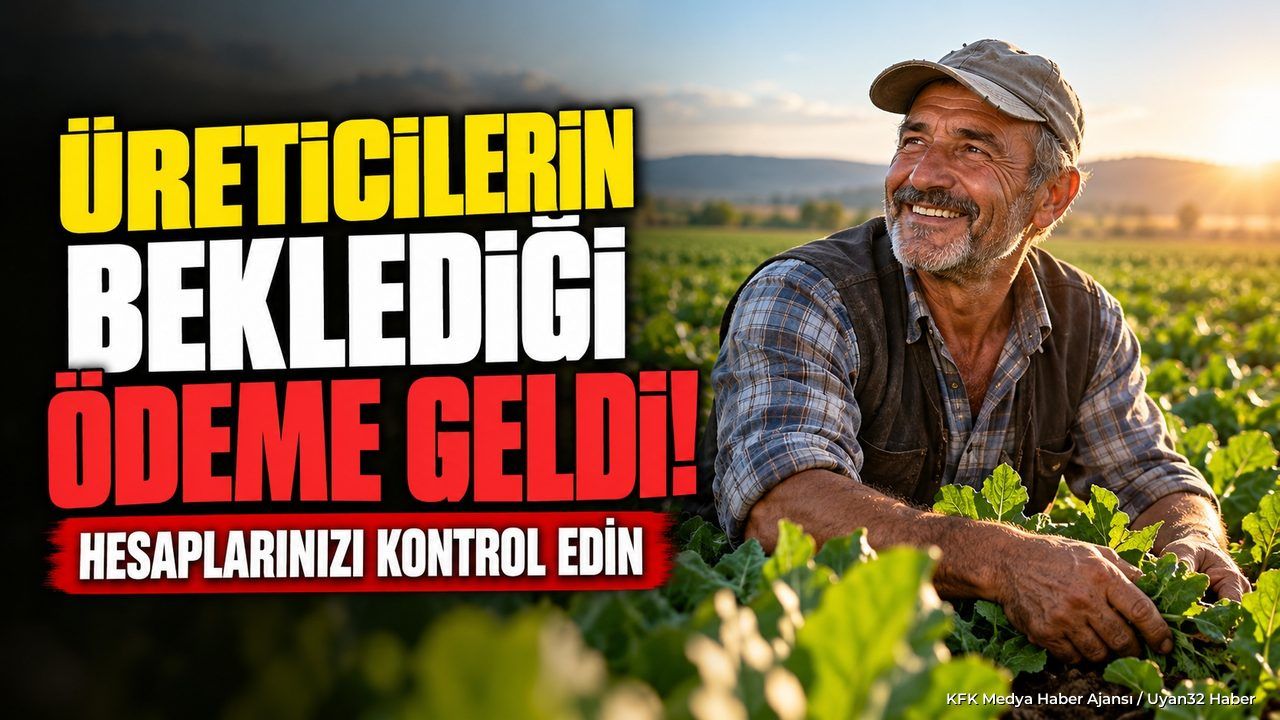 Üreticilerin beklediği ödeme geldi! Hesaplarınızı kontrol edin