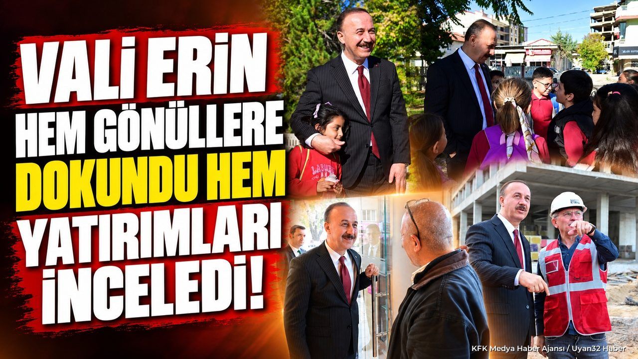 VALİ ERİN EĞİRDİR'DE