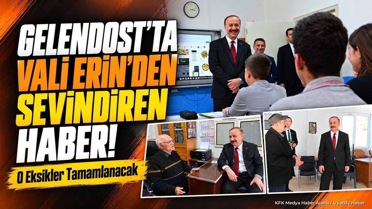 VALİ ERİN GELENDOST'TA