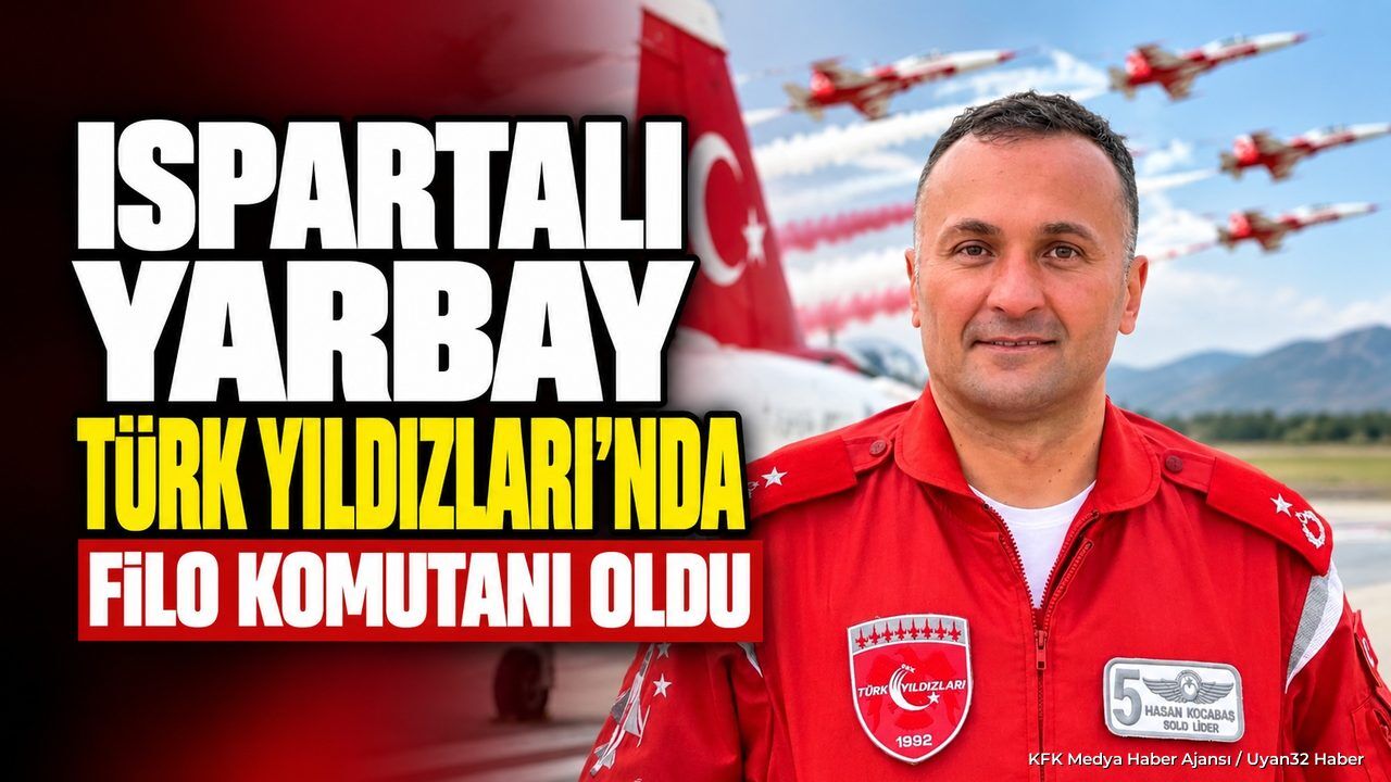 Yarbay Hasan Kocabaş Türk Yıldızları’nda Filo Komutanı Oldu