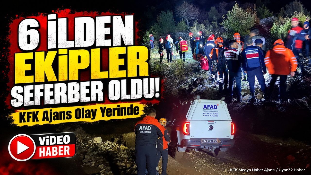 YAZILI KANYON'DA ARAMA ÇALIŞMALARI SÜRÜYOR