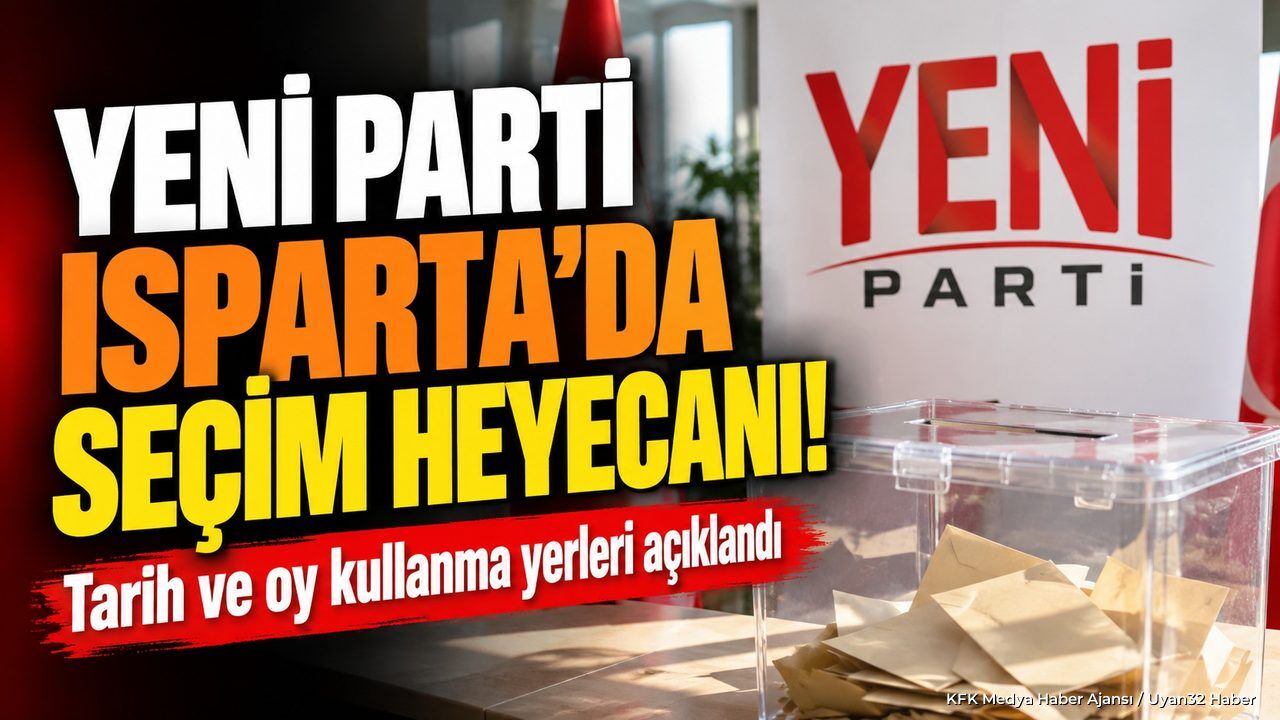 YENİ PARTİ'DE SEÇİM HEYECANI